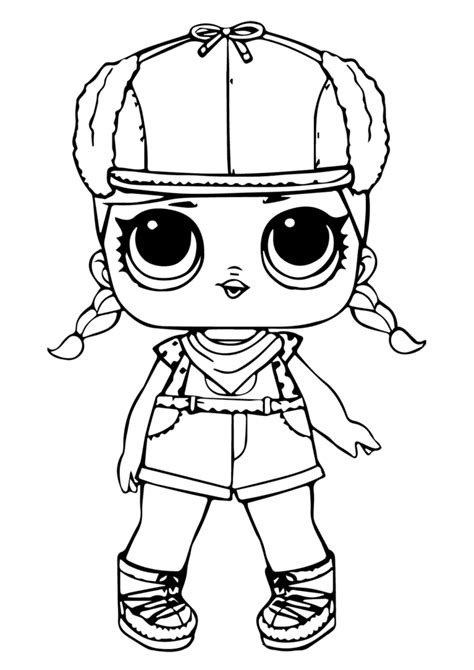 40 Free Printable Lol Surprise Dolls Coloring Pages Cool Coloring