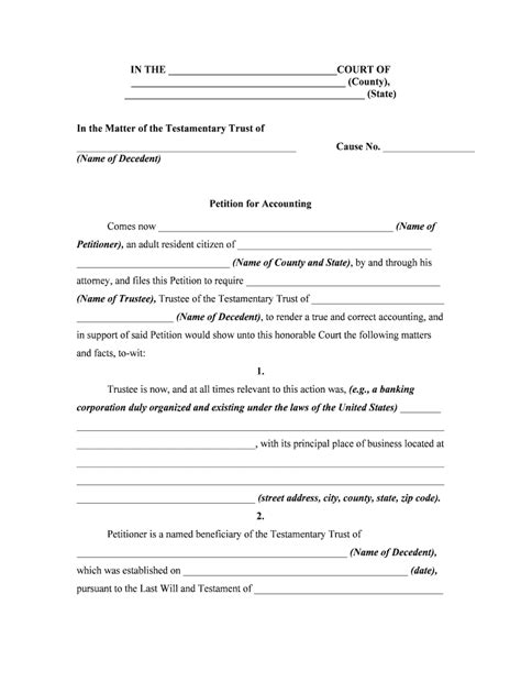 Petition Require Form Fill Out And Sign Printable Pdf Template Signnow