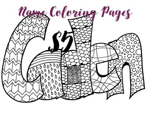 I'm certain my daughter will add her own artistic touch to these and make them look awesome! Create Name Coloring Pages at GetColorings.com | Free ...