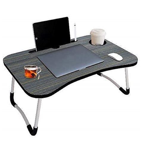 Priza Multi Purpose Laptop Table Integrated Carry Handle And Dock Stand