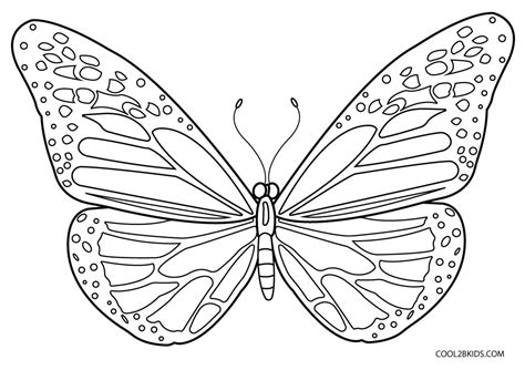 Printable Butterfly Coloring Pages For Kids