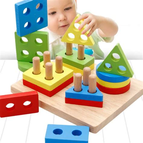Montessori Toys Educational Wooden Toys For Children Early Learning