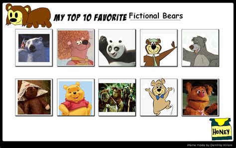 My Top 10 Favorite Bears By Sithvampiremaster27 On Deviantart