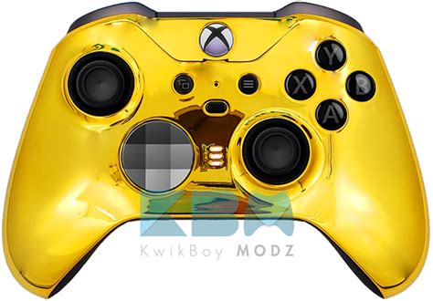 Gold Chrome Xbox Elite Controller Series 2 Custom Xbox One Controller