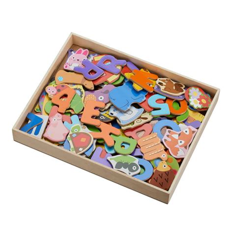Spark Create Imagine Wooden Magnetic Pieces 131 Count