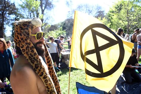 How The Internet Reacted To Extinction Rebellion S Naked Protest In The