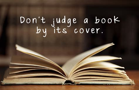 Dont Judge A Book By Its Cover — Faith Fellowship