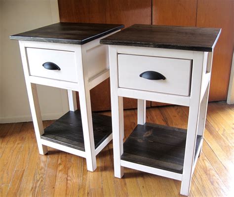 Diy Night Stand Plans Diy Nightstand Shanty 2 Chic Wanting To