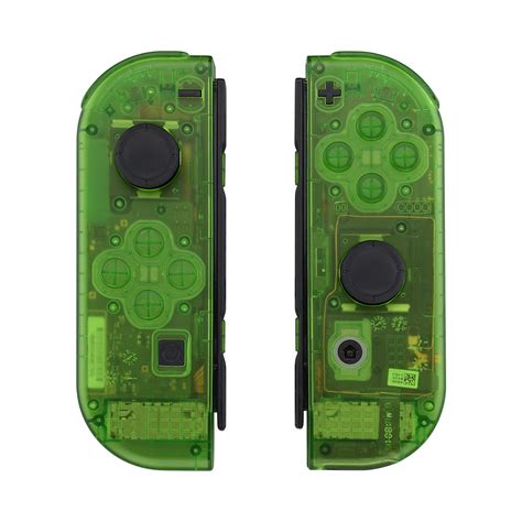 Custom Clear Green Joy Conjoycon Controller Replacement Shell Etsy