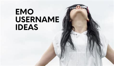 200 Emo Usernames Emotional Username Ideas