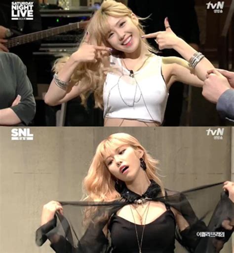 Busty Idol Singer Shines On Snl Korea