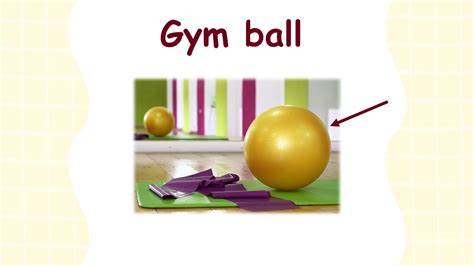 Common Gym Equipment Simple Kids Lessons