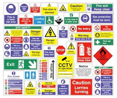 Industrial Safety Sign Board At Rs 40 Piece In Coimbatore Id 19877935473