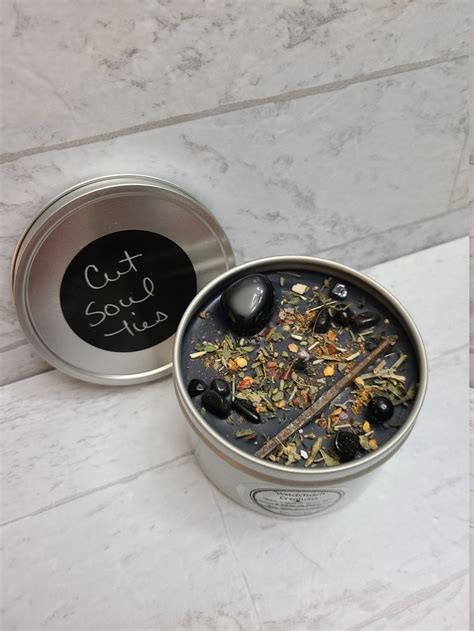 Cut Soul Ties Cord Cutting Candle Ritual Candle With Etsy