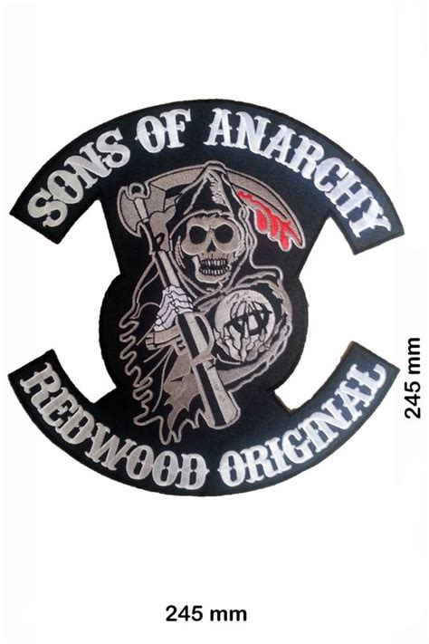 Sons Of Anarchy Patch Back Patches Patch Keychains Stickers