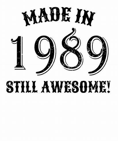 Birthday 1989 30th Poster Funny Redbubble