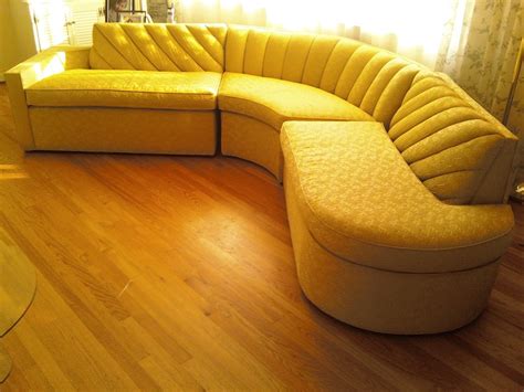 Vintage Mid Century Sectional Sofa Large Like New By Kcalixtro