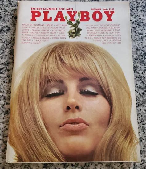 PLAYBOY MAGAZINE December 1969 SEX STARS Of 1969 Playmate GLORIA