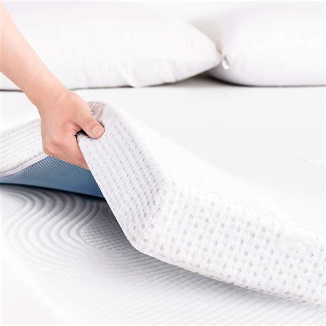 Toyabr 4 Inch Mattress Topper Gel Infused Memory Foam Bed