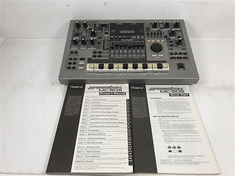 Roland MC 505 Groovebox Sampling Rhythm Machine Reverb