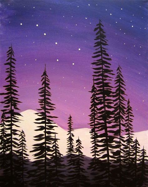 Find Your Next Paint Night Muse Paintbar Beginner Painting Simple
