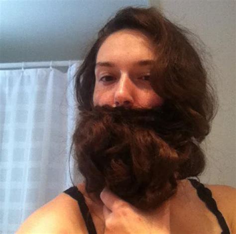 Thats What We Call The Bearded Lady New Craze Of Ladybeards Sweeps
