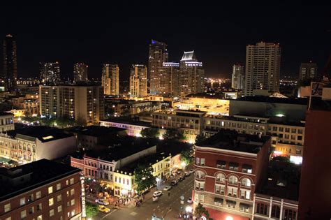 558 4th ave, san diego, ca 92101, us. Gaslamp District in San Diego at Night | California ...