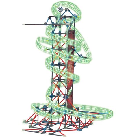 Knex Thrill Rides Web Weaver Roller Coaster Building Set Ebay