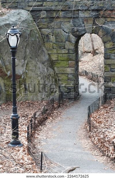 Ramble Stone Arch Central Park New Stock Photo 2264172625 Shutterstock