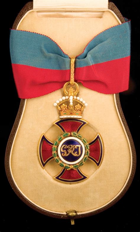 Order Of Merit Civil Division Badge Awarded To Professor George