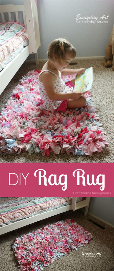 Diy How To Make A Rag Rug New Craft Works