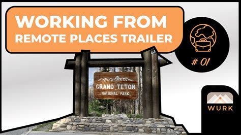 Remote Work from Remote Places - YouTube