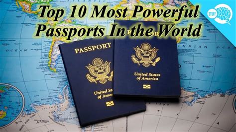 Top 10 Passports In The World 2020 Henley Passport Index 2020 Youtube