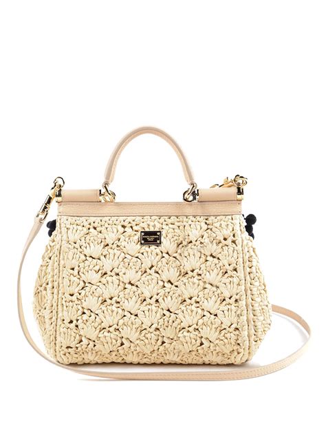 Check spelling or type a new query. Dolce & Gabbana - Sicily in rafia con decori - borse a ...