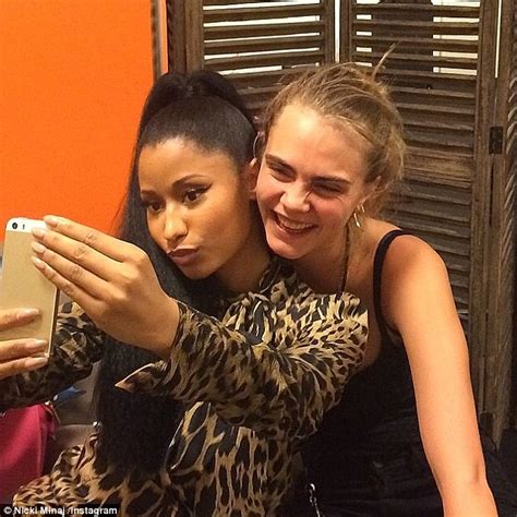 Cara Delevingne And Nicki Minaj Develop Deep Friendship Daily Mail