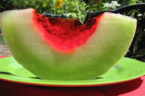 Jello Melon Wedges Recipe