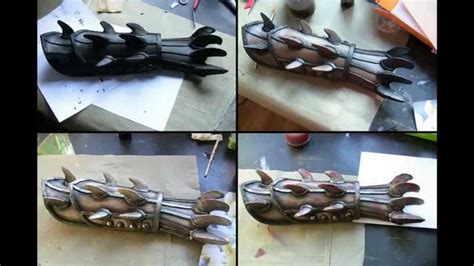 Cosplay Armor Tutorial Part4 Bemalungpainting Ger Youtube