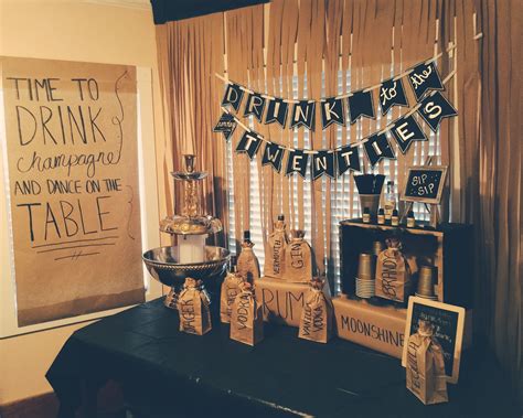 For my 20th birthday this month, i've decided to throw a roaring 20s themed party! Decor for our "goodbye roaring 20s" birthday party we ...