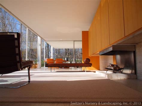 My favorite part of the farnsworth house visit is the bedroom. farnsworth house fireplace images 46495 Wallpapers ...