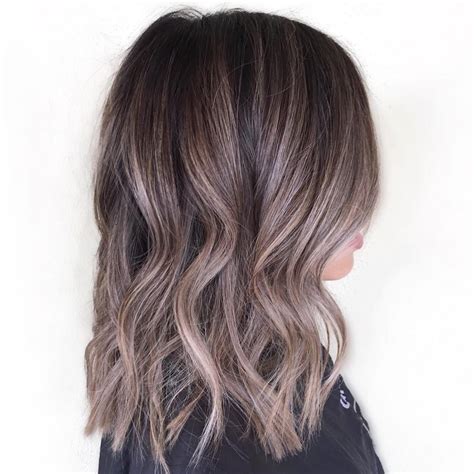Ash Brown Highlights For Dark Brown Hair Best Hairstyle Of The Day