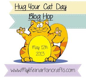 Your cat is the frickin' best. Musings of a Madd Scrapper: National Hug Your Cat Day