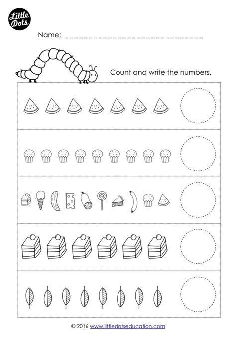 One To One Correspondence Worksheets