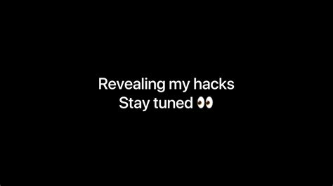 Exposed My Hacks Youtube