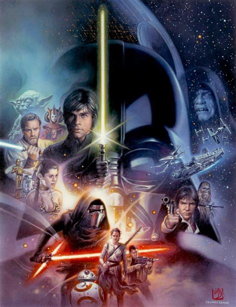 Star Wars Cover Art By Tsuneo Sanda Rstarwars