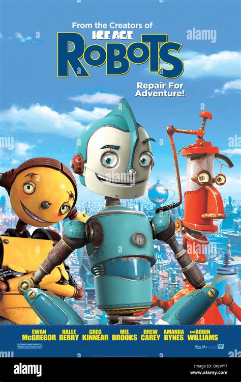 Robots 2005 Animated Poster Rbot 001 009 Stock Photo Alamy