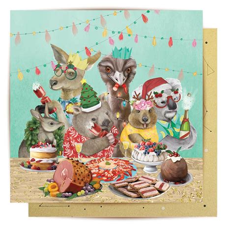Buy Greeting Card Festive Feast Online Worldwide Delivery