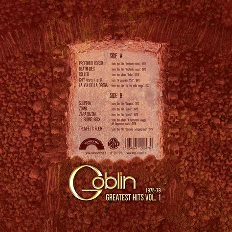July 28, 2020 at 2:58 am ·. Goblin Goblin Greatest Hits Vol. 1 (1975-79) Rsd 2020 Vinyl Lp vinyl LP
