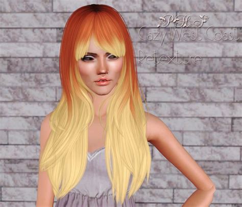Smootie Hairstyle With Bangs Cazy West Coast Retextured By Phantasia