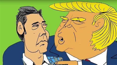 Cnns Jake Tapper Draws Donald Trump Into Mocking Mafia Movie Cartoon