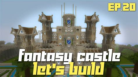Minecraft Xbox 360 Lets Build A Fantasy Castle Ep20 Youtube
